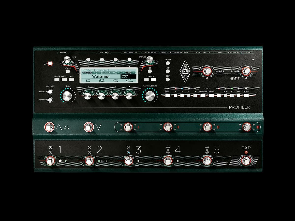 ギターエフェクター ケンパーステージ 動画レビュー】噂のKEMPER