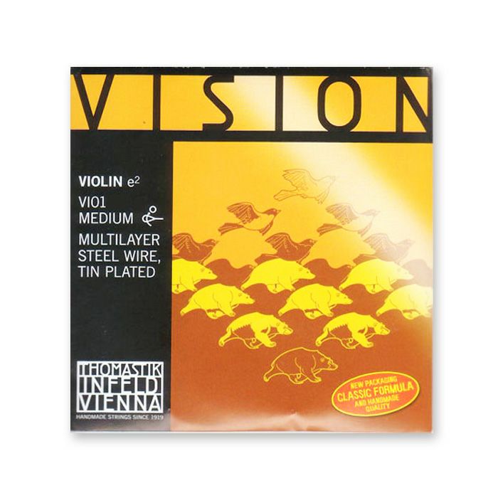 ヴァイオリン弦 VISION(ヴィジョン)E フルサイズ用 ※メール便対応