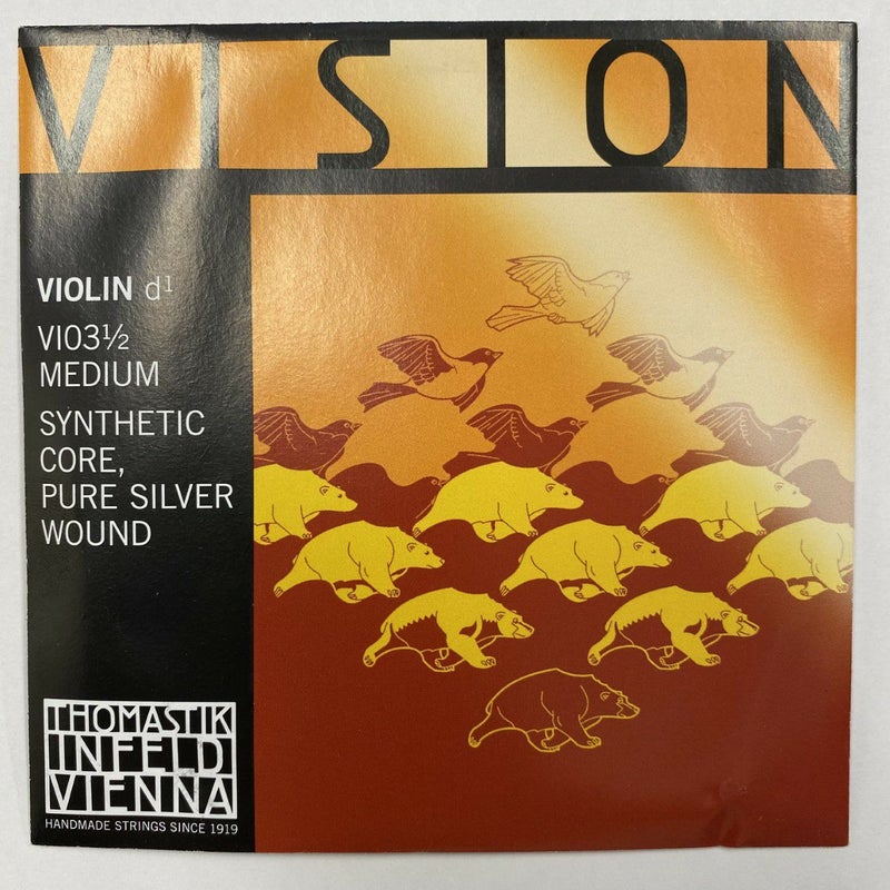 ヴァイオリン弦ヴィジョンＤ1/2サイズ用