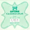 ヴァイオリン弦ゴールドブロカット・Ｅ線（1/4サイズ用0.26）