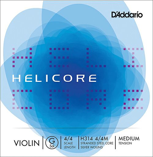 ヴァイオリン弦 HELICORE（ヘリコア）G ※メール便対応 | 宮地楽器