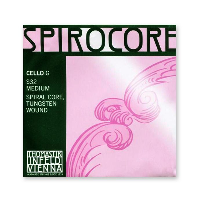 チェロ弦 SPIROCORE(スピロコア)G タングステン巻 | 宮地楽器
