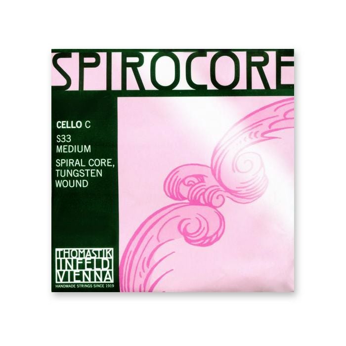 チェロ弦 SPIROCORE(スピロコア)C タングステン巻 | 宮地楽器