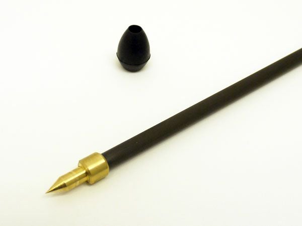 見附精機工業製 チェロエンドピン カーボン／先端真鍮(直径8mm) | 宮地