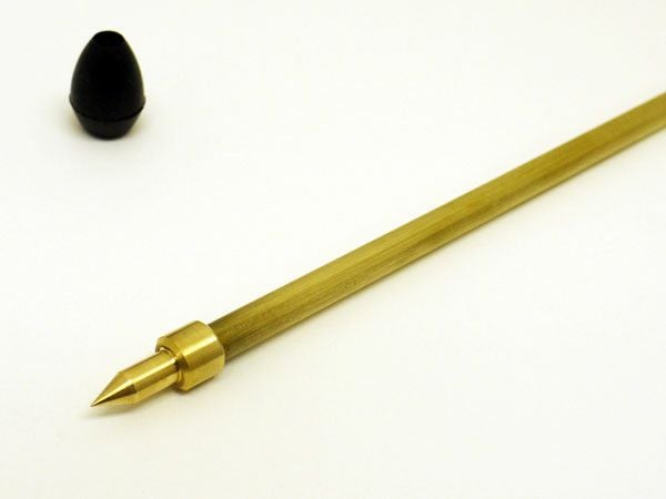 見附精機工業製 チェロエンドピン タングステン入り真鍮(直径10mm