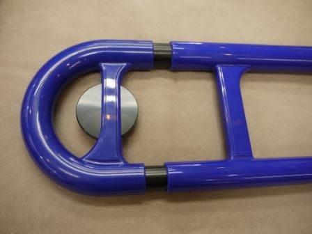 pBONE/ピーボーン「プラスチック製トロンボーンブルー」