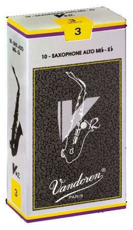 Vandoren バンドレン アルトサックス リード【V12 銀箱 3】 | 宮地楽器