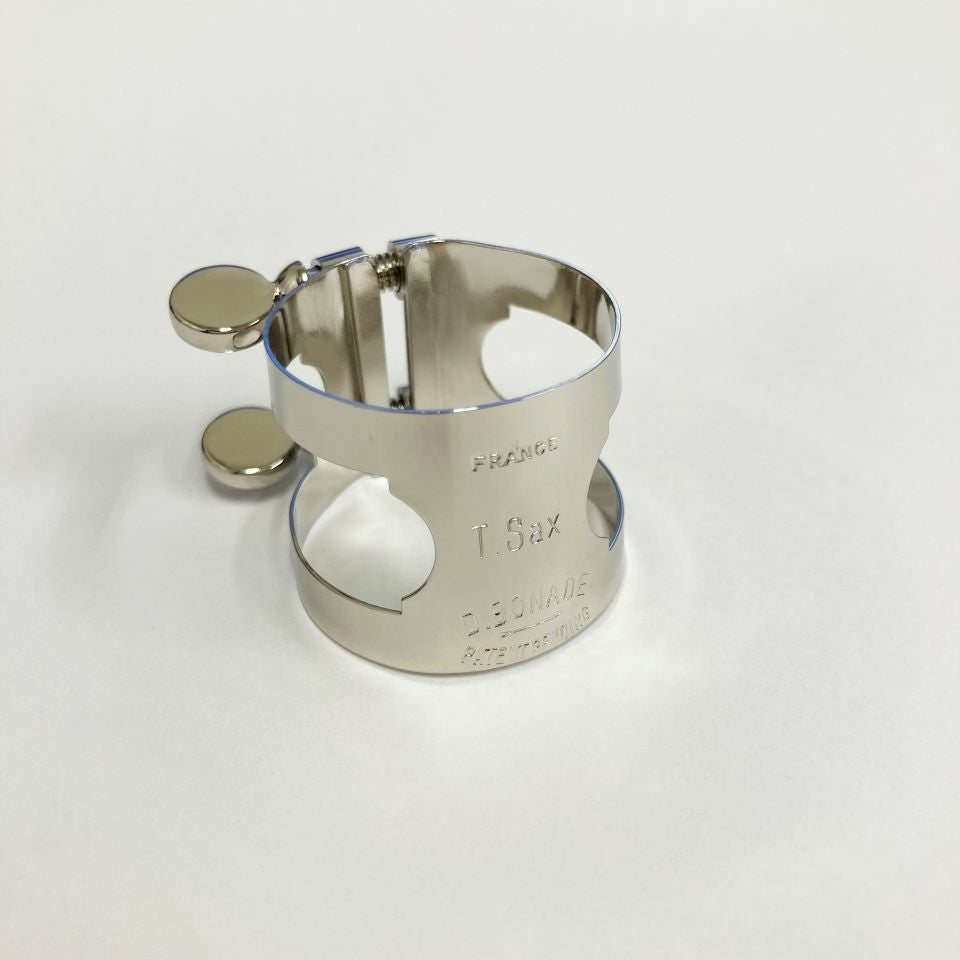 D.BONADE ボナード テナーサックス リガチャー ニッケルプレート 正