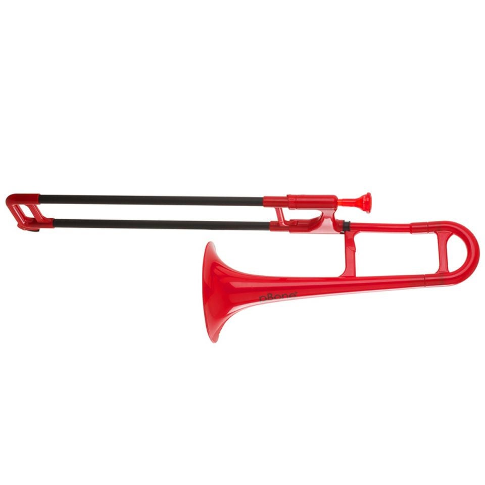 pBONE mini ピーボーンミニ プラスチック製 トロンボーン レッド