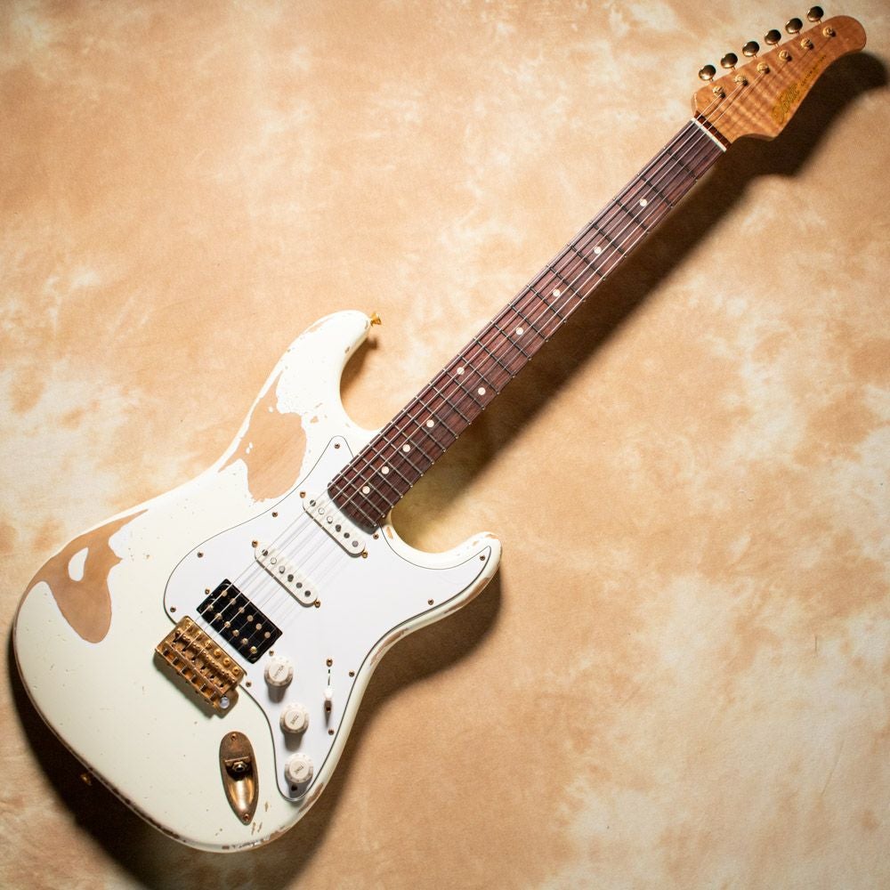 Xotic/XSC-2 (Heavy Aged / Vintage White / Rosewood / Gold Hardware