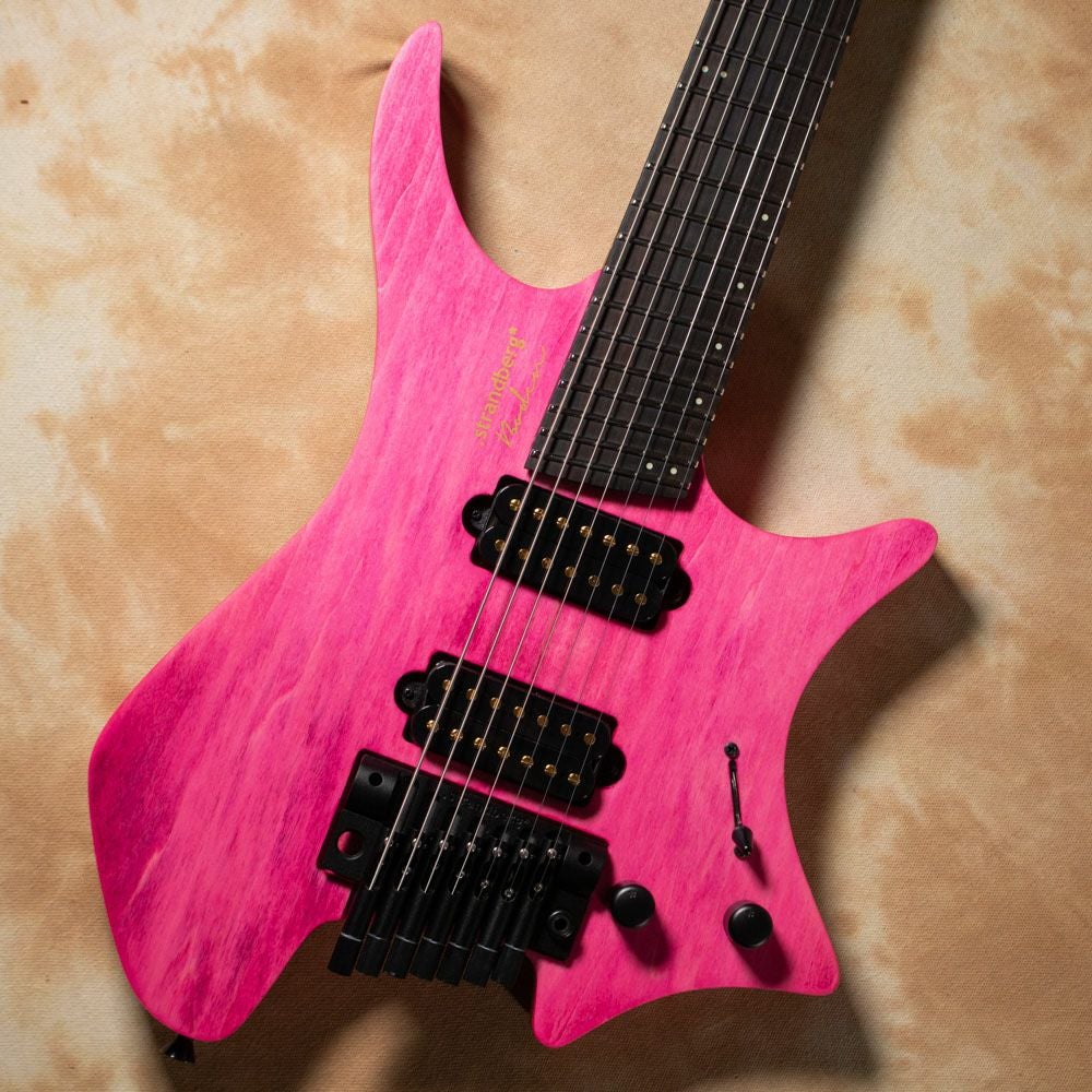 strandberg/Boden J7 Tremolo Standard HH Brilliant Pink Non Top