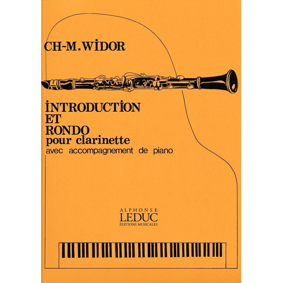 クラリネット楽譜】序奏とロンド op. 72/Introduction et Rondo op. 72