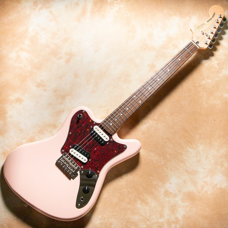 Squier by Fender/Paranormal Super-Sonic (Shell Pink/Laurel) | 宮地