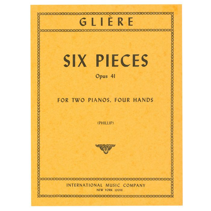 ピアノ2台4手】6つの小品/6 Original pieces op.41 | 宮地楽器