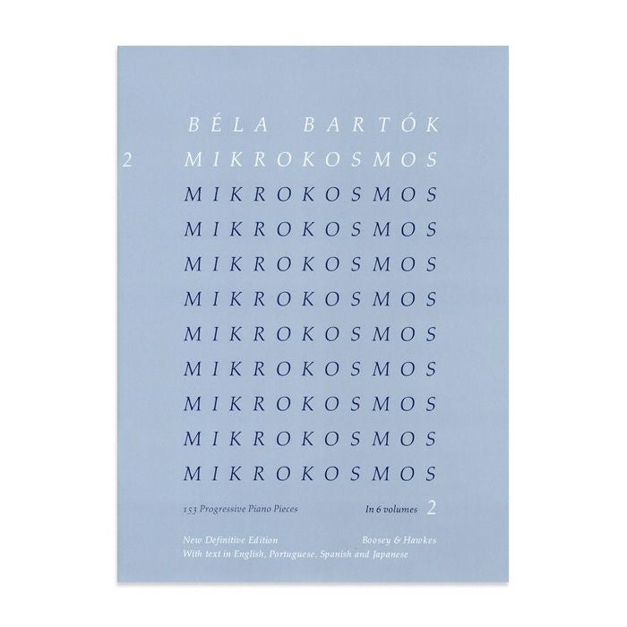 ピアノ楽譜】ミクロコスモス第2巻：日本語版/Mikrokosmos 2: Japanese