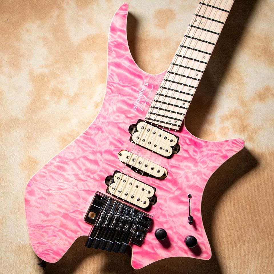 strandberg/Boden J6TR STD 5A Quilt Maple/Basswood (Vivid Pink