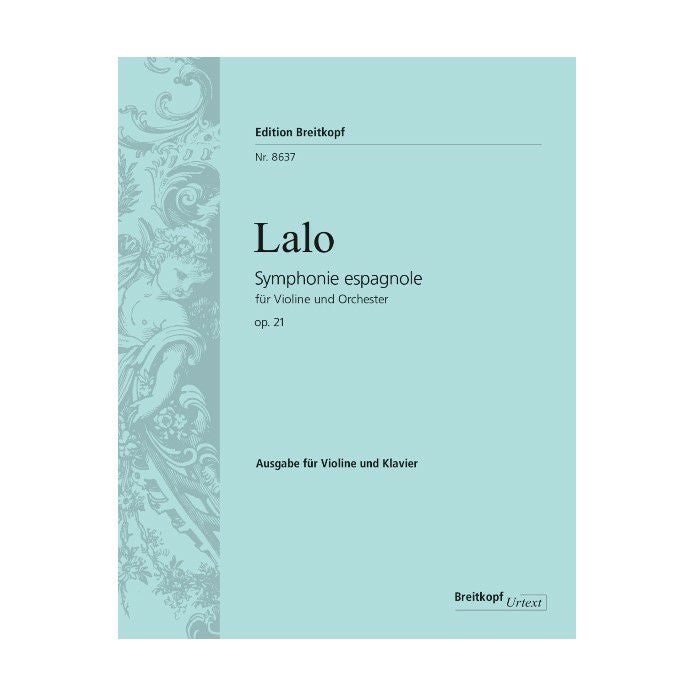 ヴァイオリン楽譜】スペイン交響曲（リーデル校訂）/Symphonie