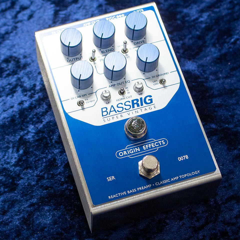 ORIGIN EFFECTS/BassRIG Super Vintage | 宮地楽器 ららぽーと立川立飛