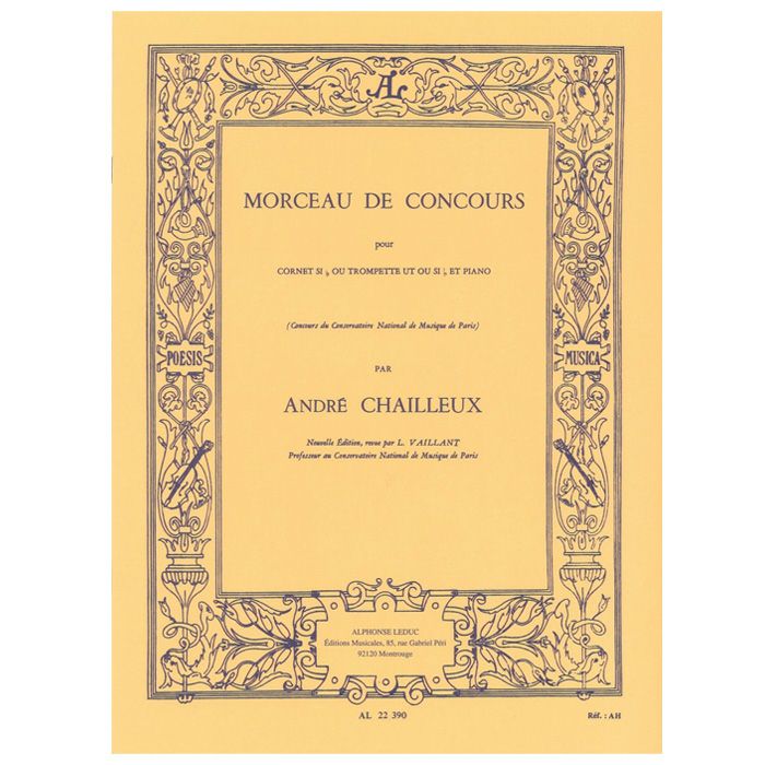 トランペット楽譜】コンクールの小品/Morceau de concours | 宮地楽器