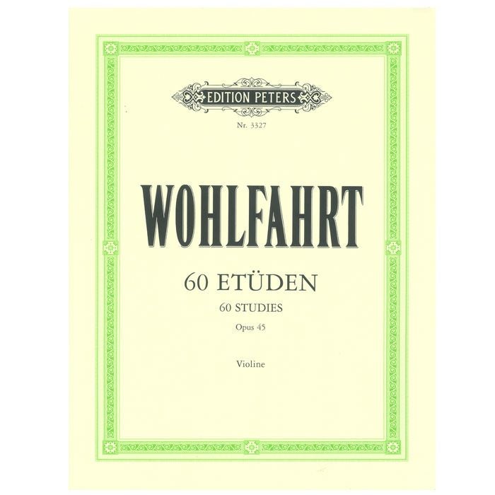 ヴァイオリン教本】60の練習曲（ジット校訂）/60 Etuden op. 45 | 宮地