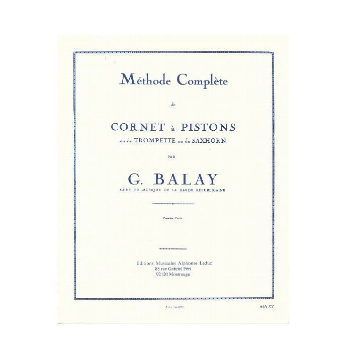トランペット教本】コルネット総合教則本1/Methode complete de