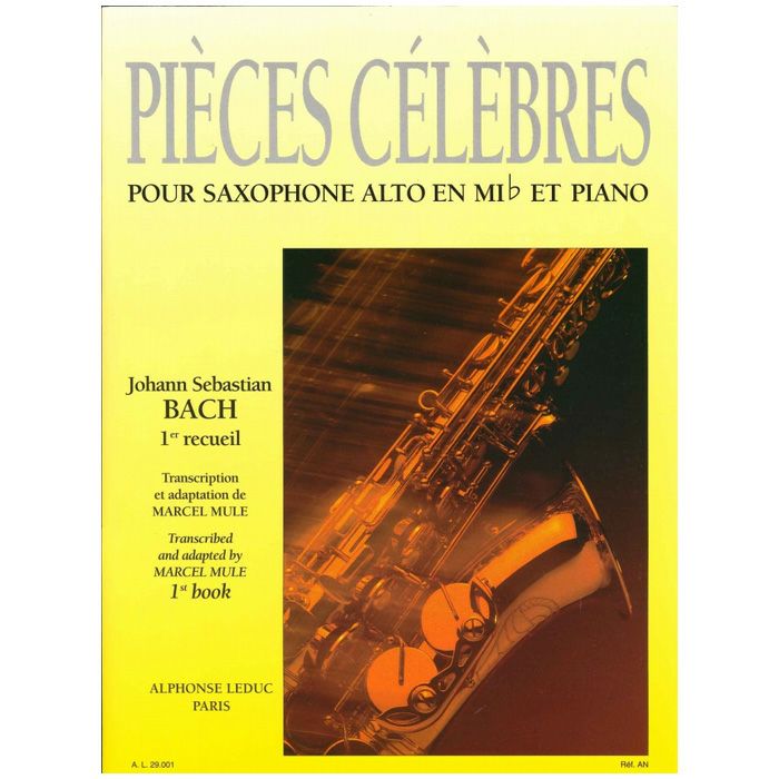サックス楽譜】アルトサックスのための名曲集1/Pieces Celebres pour