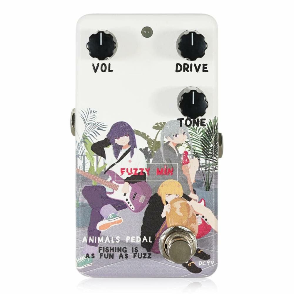 Animals Pedal/Custom Illustrated 049 FISHING IS AS FUN AS FUZZ by