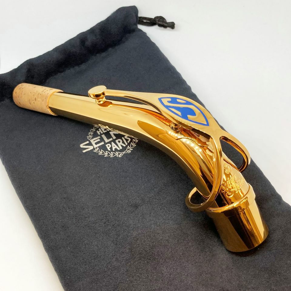 セルマー　アルトサックス　ネック　SA80Ⅱ ジュビリー前初期型 セルマー アルトサックス ネック SA80II Jubilee GP 金メッキ W/O 彫刻