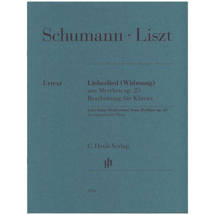 愛の歌（献呈)S566LWA133：歌曲集「ミルテの花」op.25より