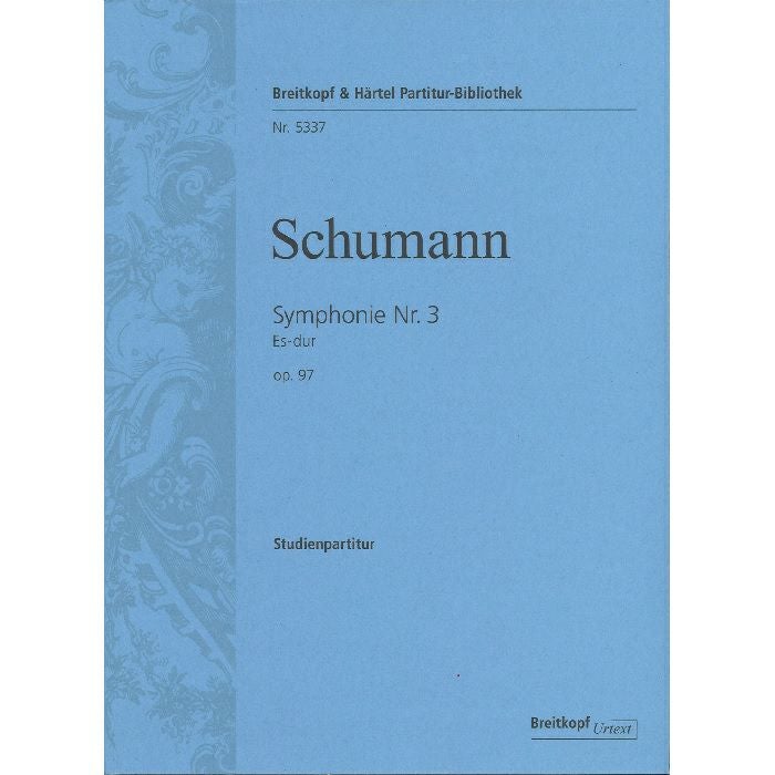 A Different Schumann Vol.3 交響曲第３番、他 Schumann: Symphony No. 3 in E-flat Major, Op. 97 – Ficks Music