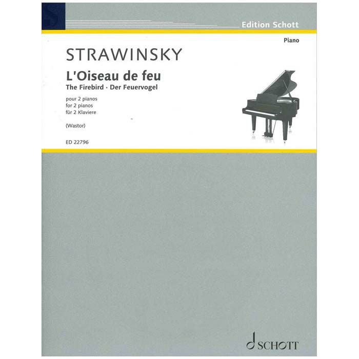 ピアノ2台4手】火の鳥：1919年版組曲/L'Oiseau de feu Suite (1919