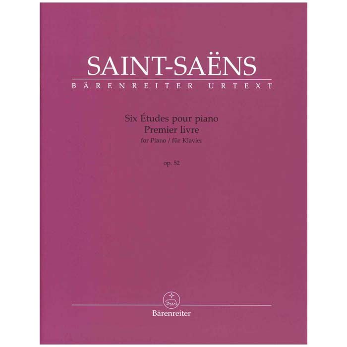 【ピアノ楽譜】６つの練習曲第１集op.52