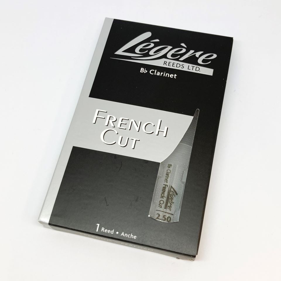 【B♭クラリネット】レジェール　フレンチカット ３.７５　3枚セット Legere レジェール プラスチック リード B♭クラリネット フレンチ