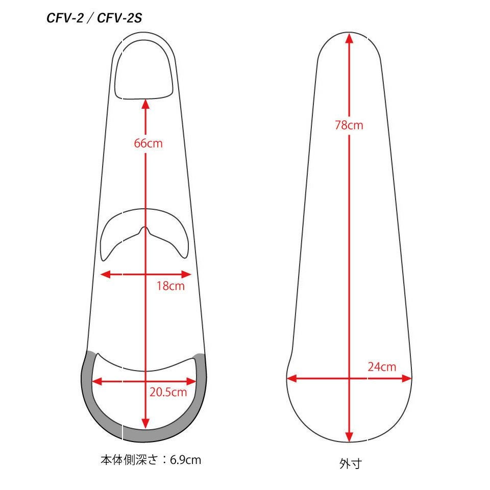 ヴァイオリンケース・カーボンマックCFV-2Sサテン
