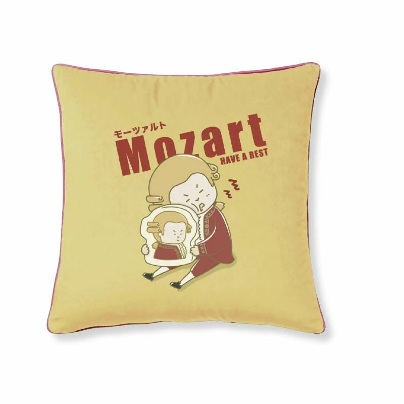 Some Music Design クッション 四角 Mozart モーツァルト Square