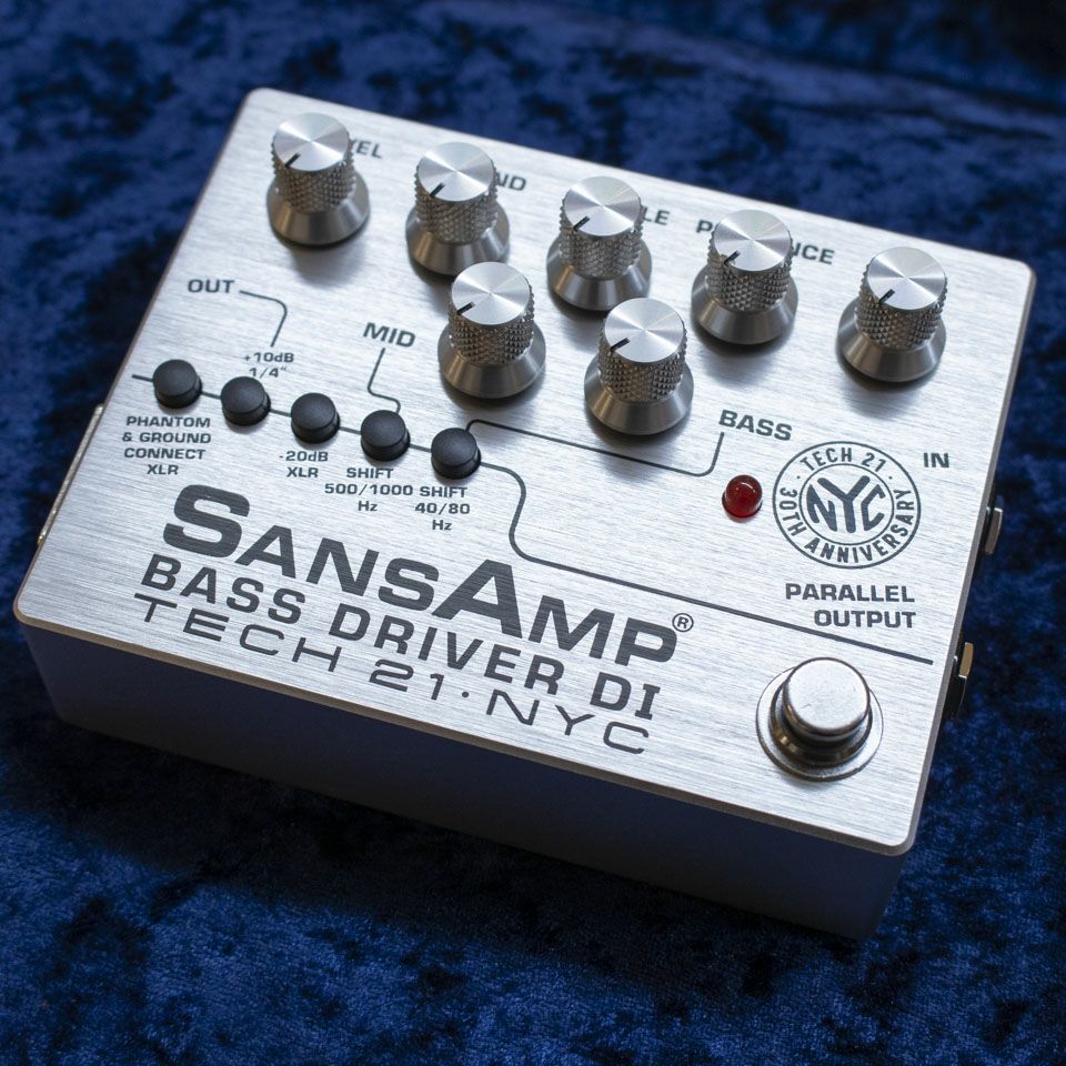 TECH21/SANSAMP BASS DRIVER DI V2 30th Anniversary Model | 宮地楽器
