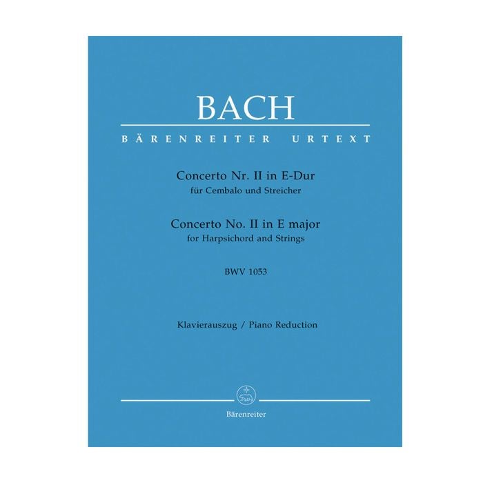 チェンバロ協奏曲第2番ホ長調（ピアノ協奏曲第2番ホ長調）