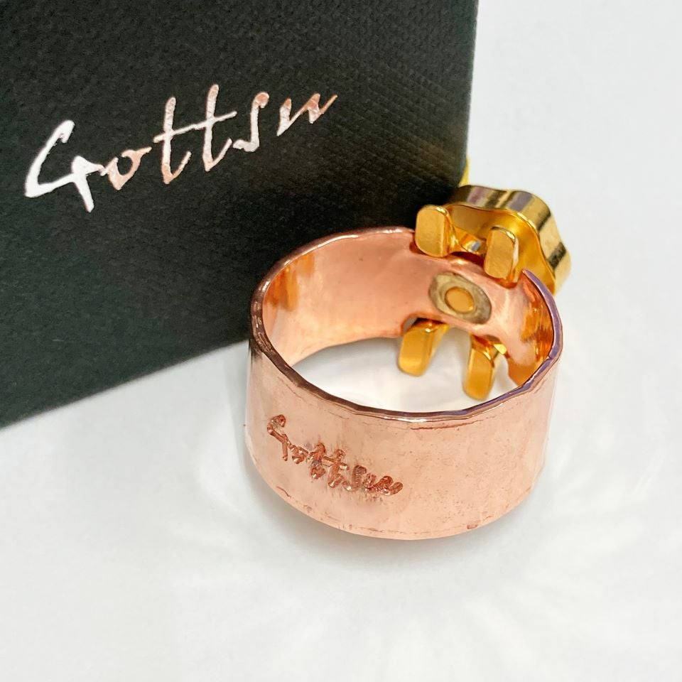 Gottsu ゴッツ テナーサックス リガチャー シグネチャー コパー ハード