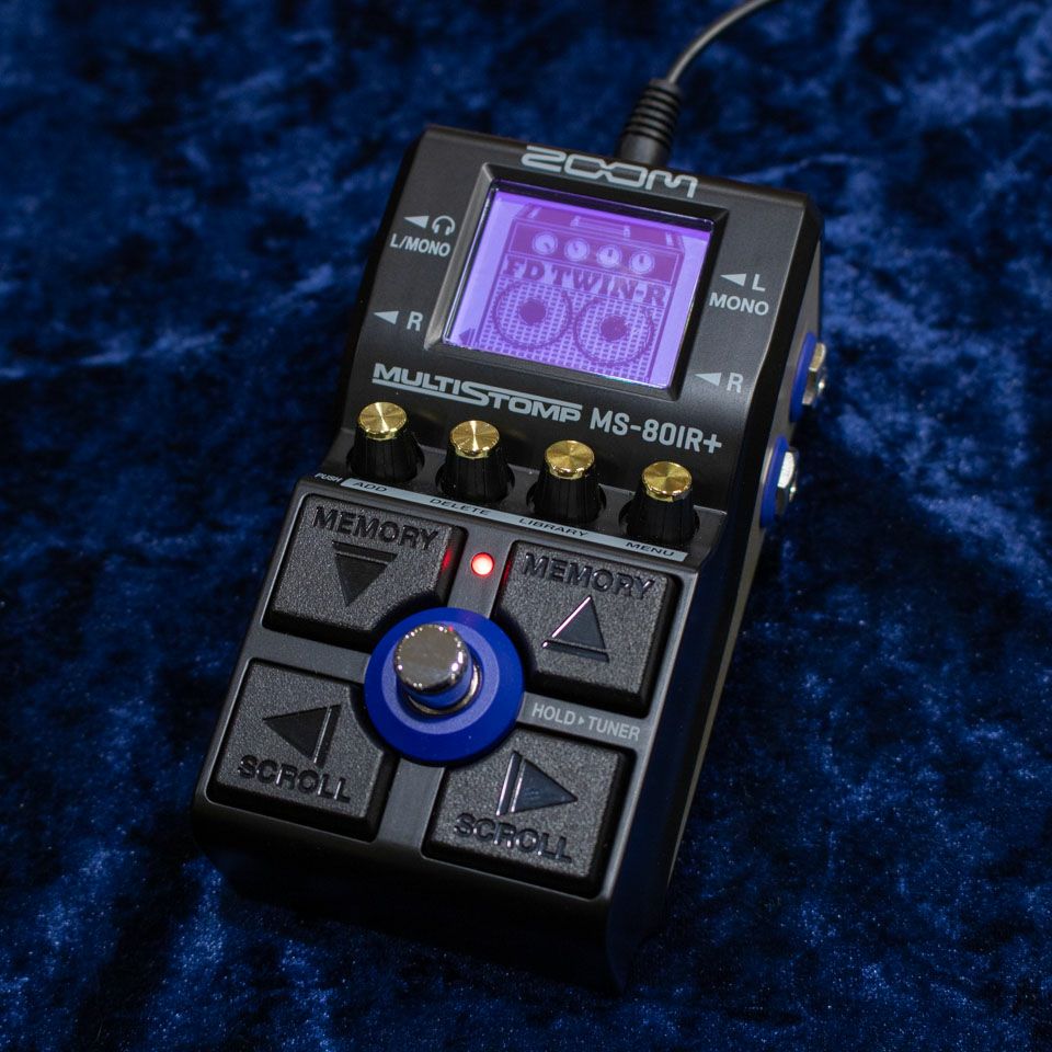 MS-80IR+ MultiStomp アンプシュミレーター ファームウェア最新 MS-80IR+ | ZOOM