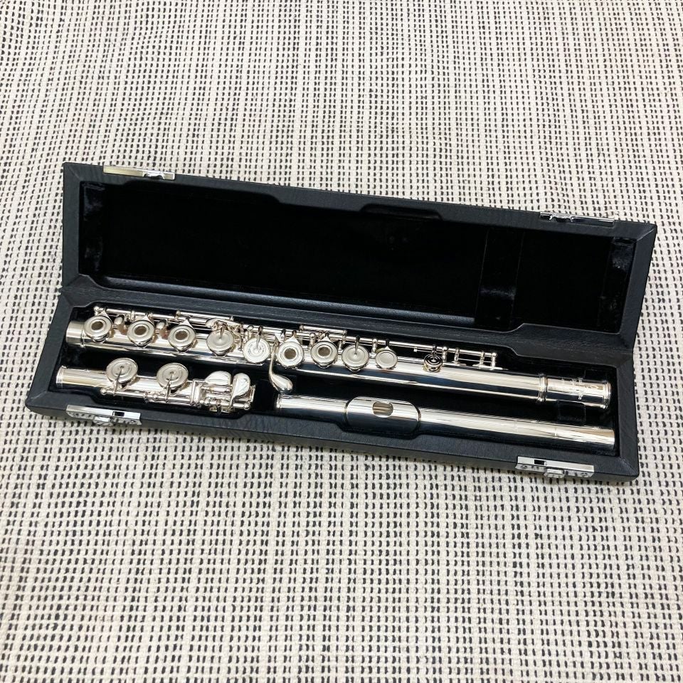 Yasom フルート 3ピース ケース付き 高額買取実施中!!】良品 SANKYO 三響 フルート PRIMA SILVER SONIC 925