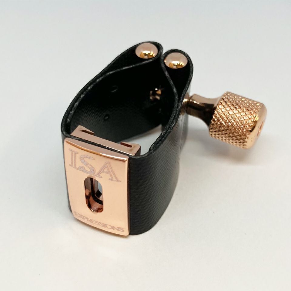 ISA監修 エクスプレッションズ リガチャー アルトサックス ｢ROSE GOLD