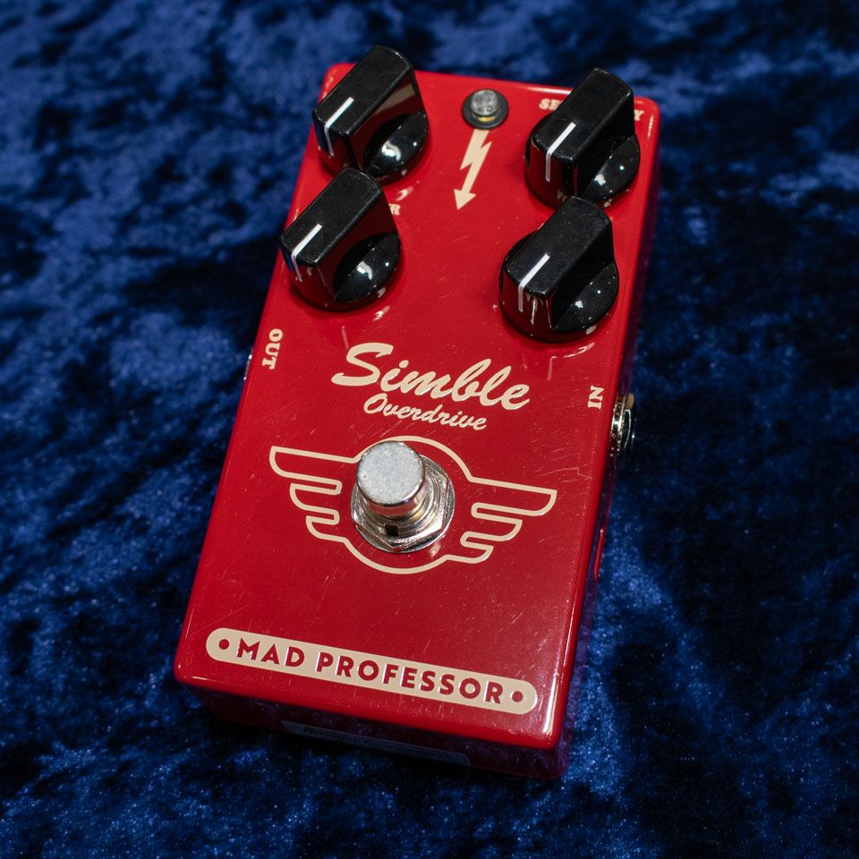 PROFESSOR MAD SIMBLE Overdriveと PedalのSimble NAMM2017：オーバードライブ】Simble 生産終了 美品 OD ダンブル系 ギター