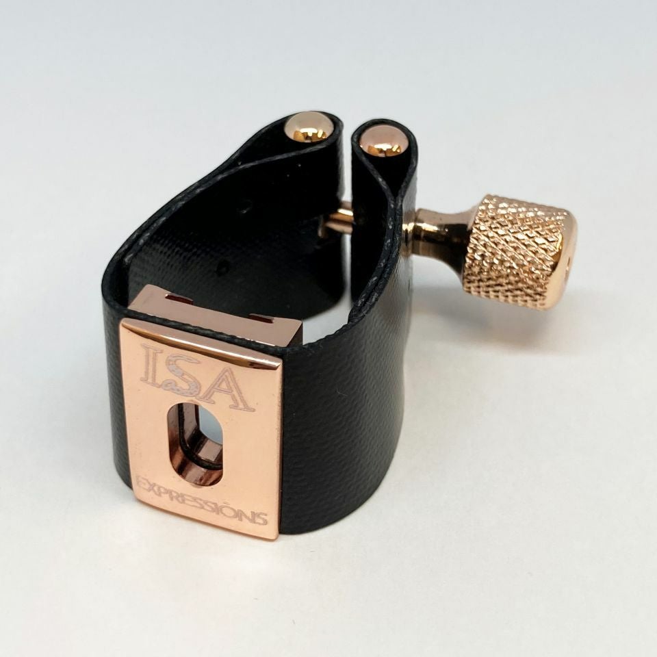 ISA監修 エクスプレッションズ リガチャー テナーサックス ｢ROSE GOLD