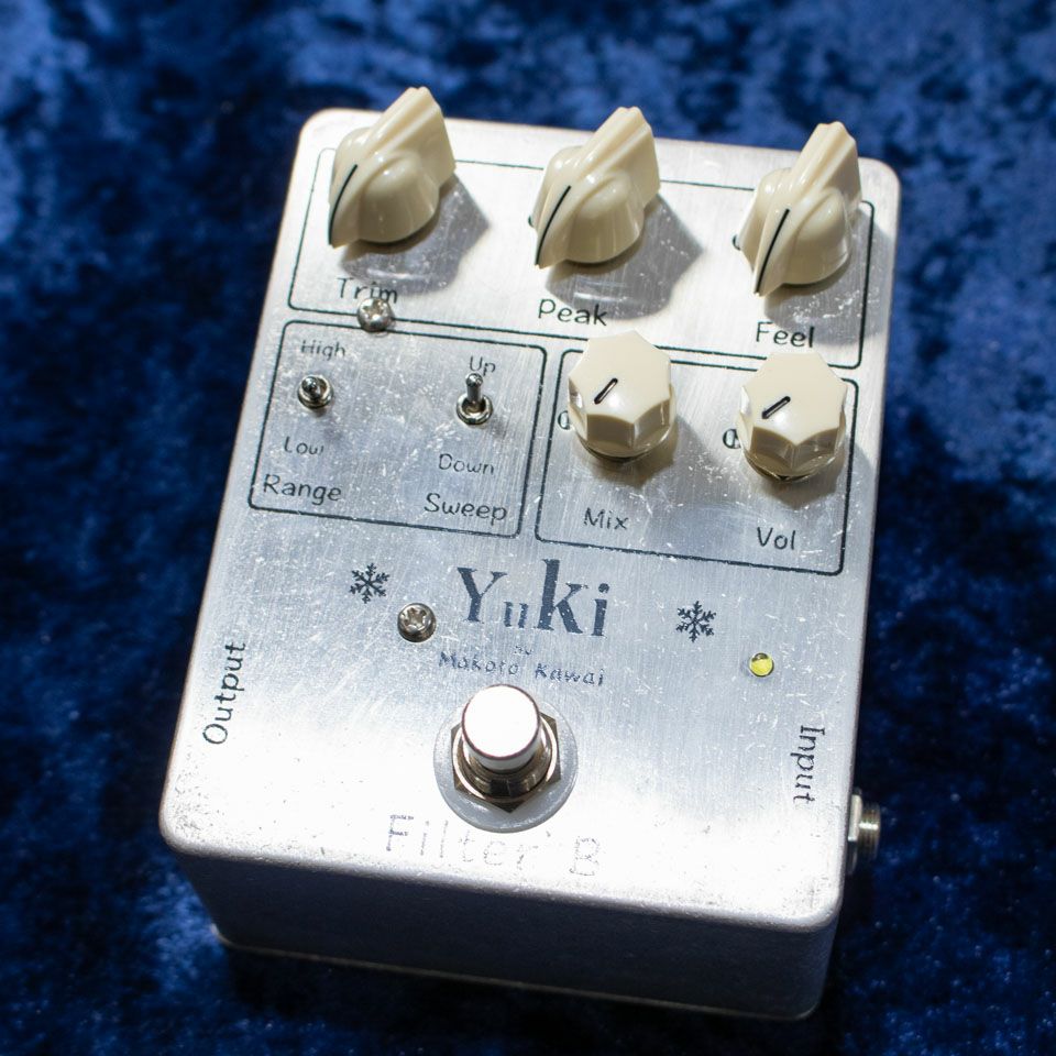 Yuki Filter B ベースエフェクター Yuki Filter B ベースエフェクター(ワウ/フィルター) 【公式通販】