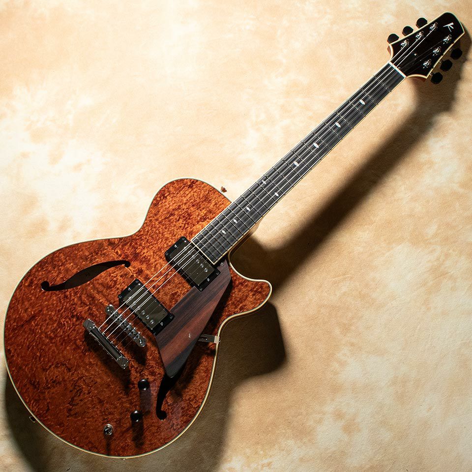 Kikuchi Guitars/Archtop JS15 2025 Ltd Exotic Bubinga | 宮地楽器